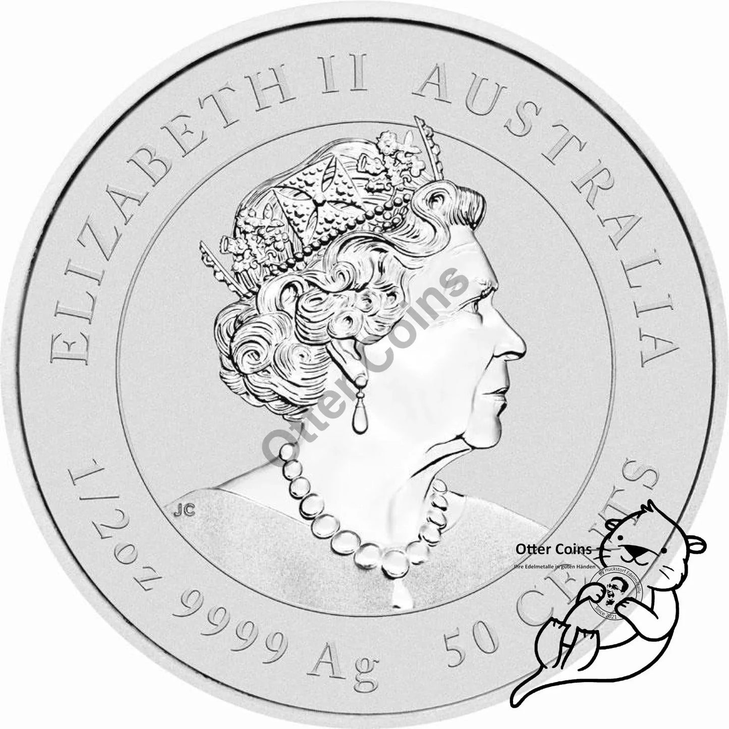 Lunar III Ochse 1/2 oz Silbermünze* - Silber