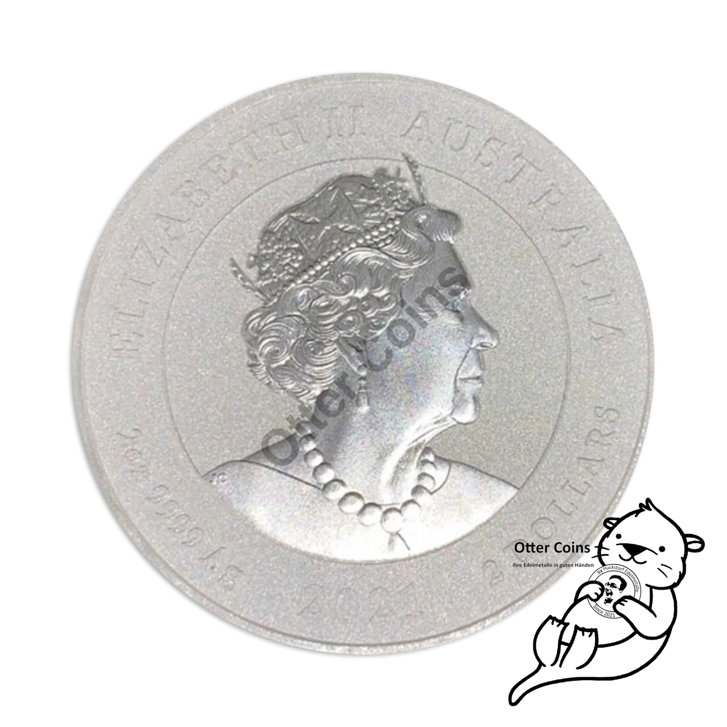 Australian Great Barrier Reef Turtle 2021 2oz Silbermünze*