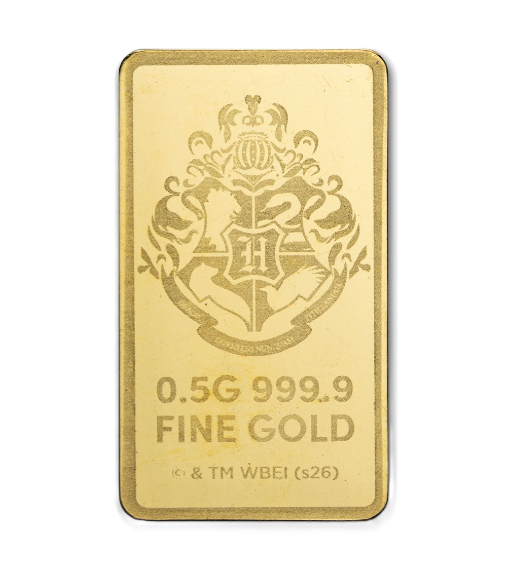 PAMP - Harry Potter 25th Anniversary - 0,5 Gramm Goldbarren 999.9 Gold im Blister PL**
