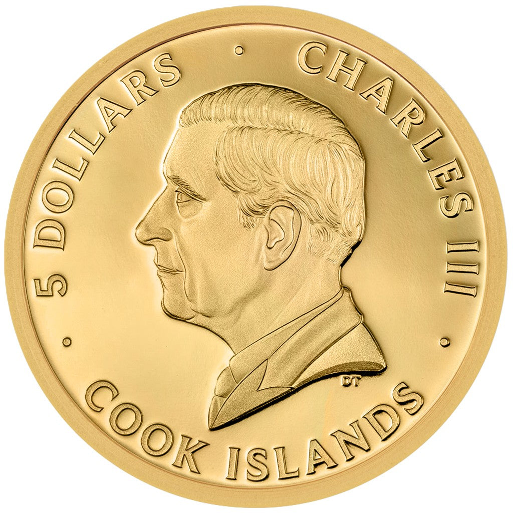 In Memoriam - In Erinnerung - Papst Franziskus 2025 - 0,5 Gramm Goldmünze PP**