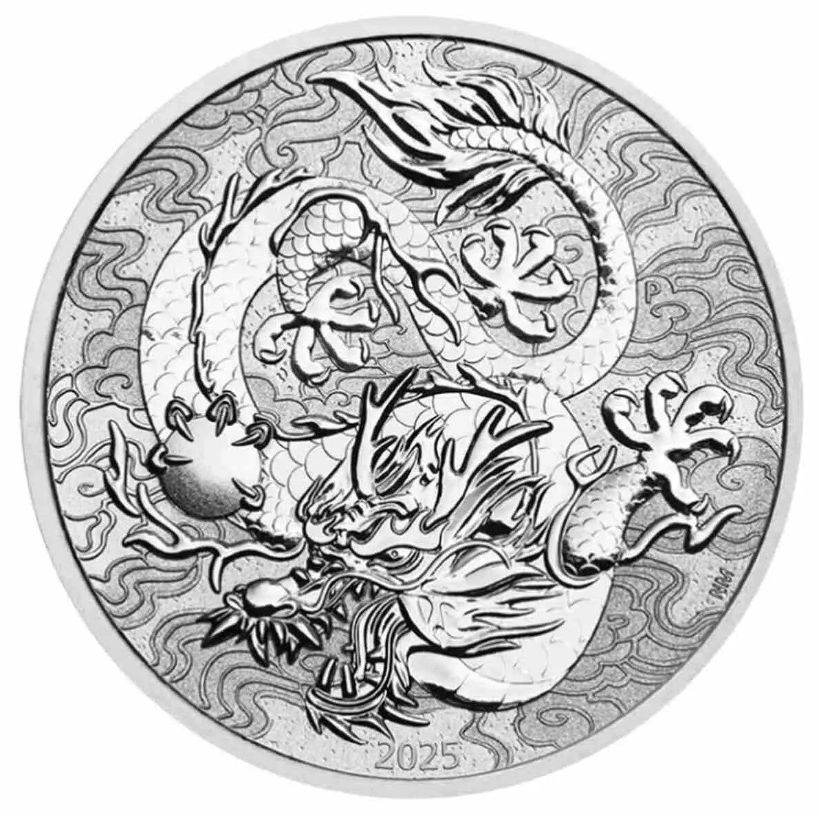 Chinese Myths & Legends - Dragon #4. 2025 10 oz Silbermünze (Auflage: 888 Stück)
