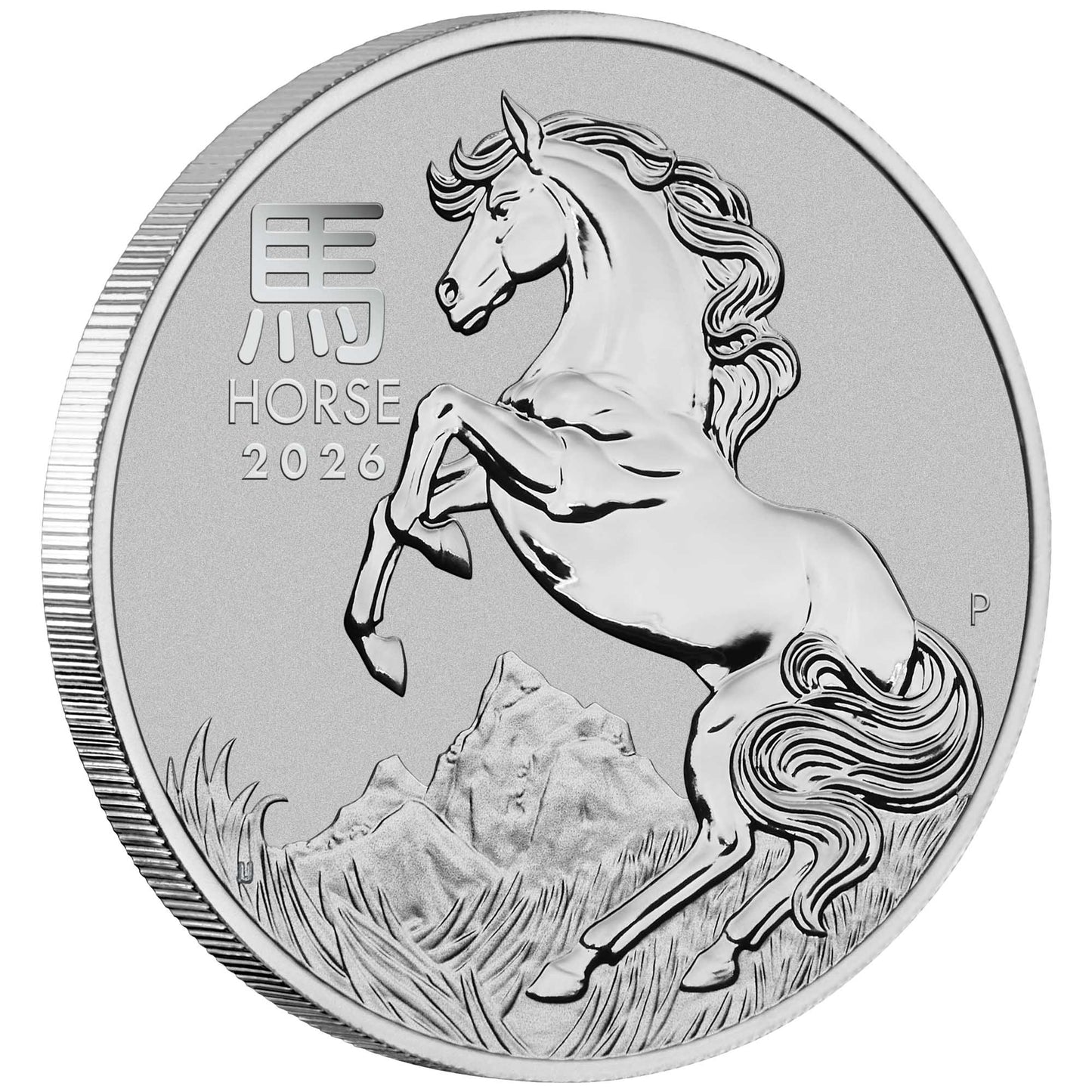 Lunar III Jahr des Pferdes 2026 1/10 oz Platinmünze PM