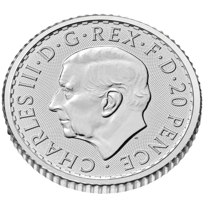 1/10 oz Britannia 2025 König Charles III Silber*