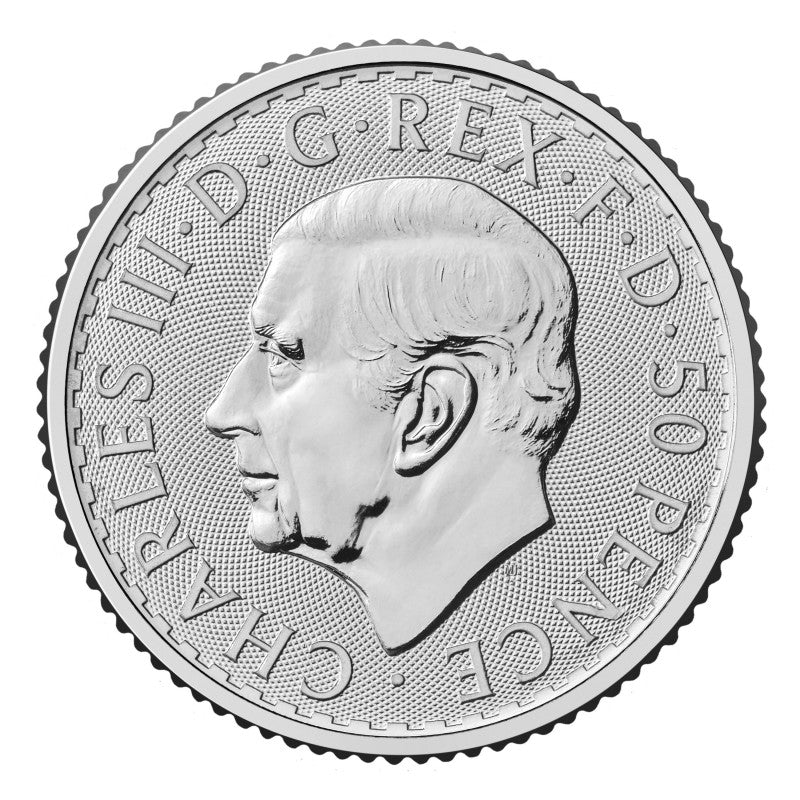 1/4 oz Britannia 2025 König Charles III Silber*