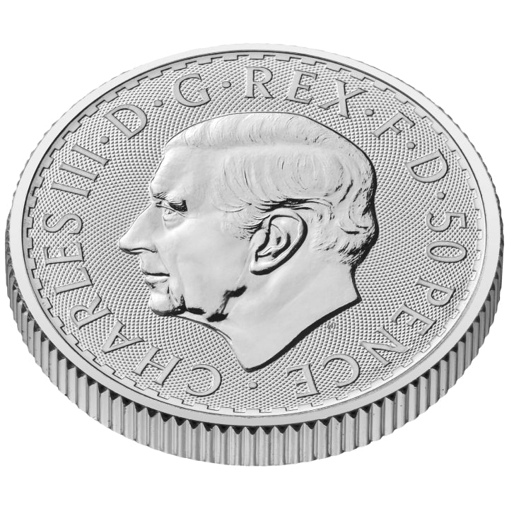 1/4 oz Britannia 2025 König Charles III Silber*