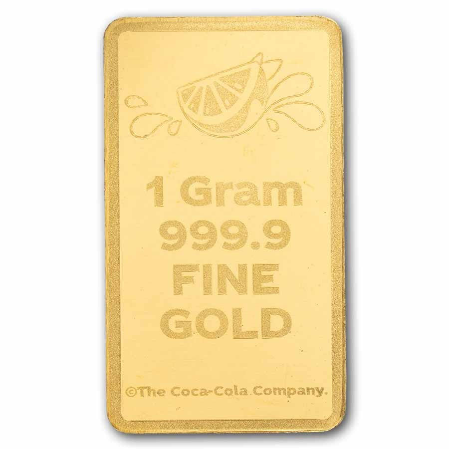 Fanta® - 65th Anniversary - PAMP - 1 Gramm Goldbarren**