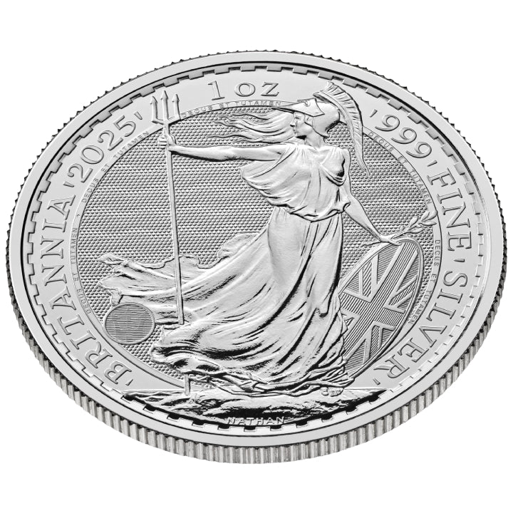 Britannia 2025 König Charles III 1 oz Silbermünze