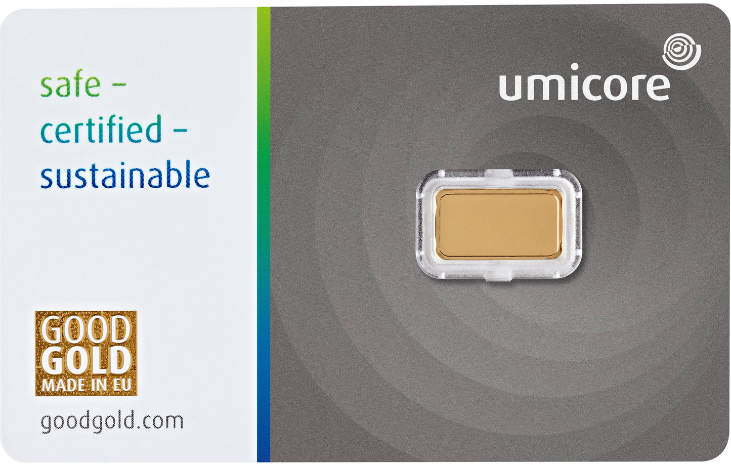 Goldbarren 1 Gramm Umicore Goldbarren 999.9 Gold**