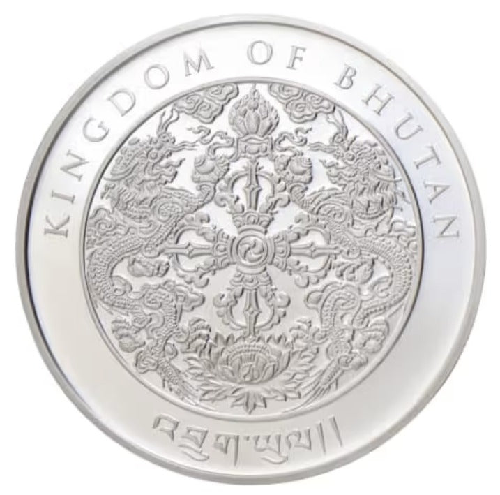 Bhutan Year of the Snake, 1 oz Silbermünze, 2025*