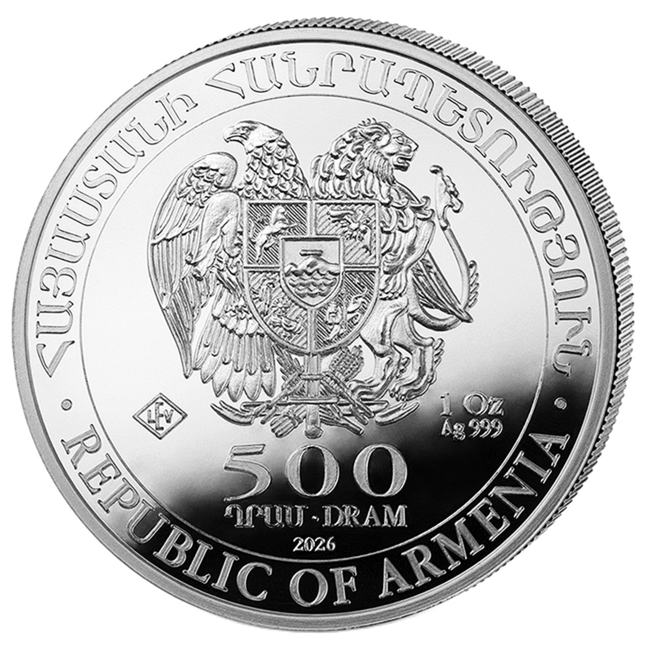 Arche Noah 2026 1 oz Silbermünze BU