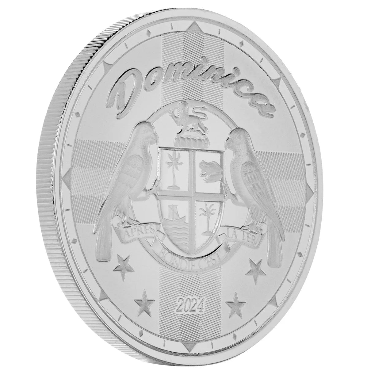 Eastern Caribbean - EC8 - Dominica - Coat of Arms - 2024 - 1 oz Silbermünze PL