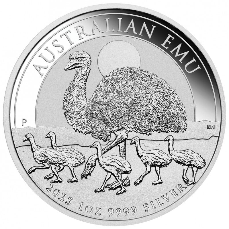 Australien EMU 2025 - 1 oz Silbermünze BU