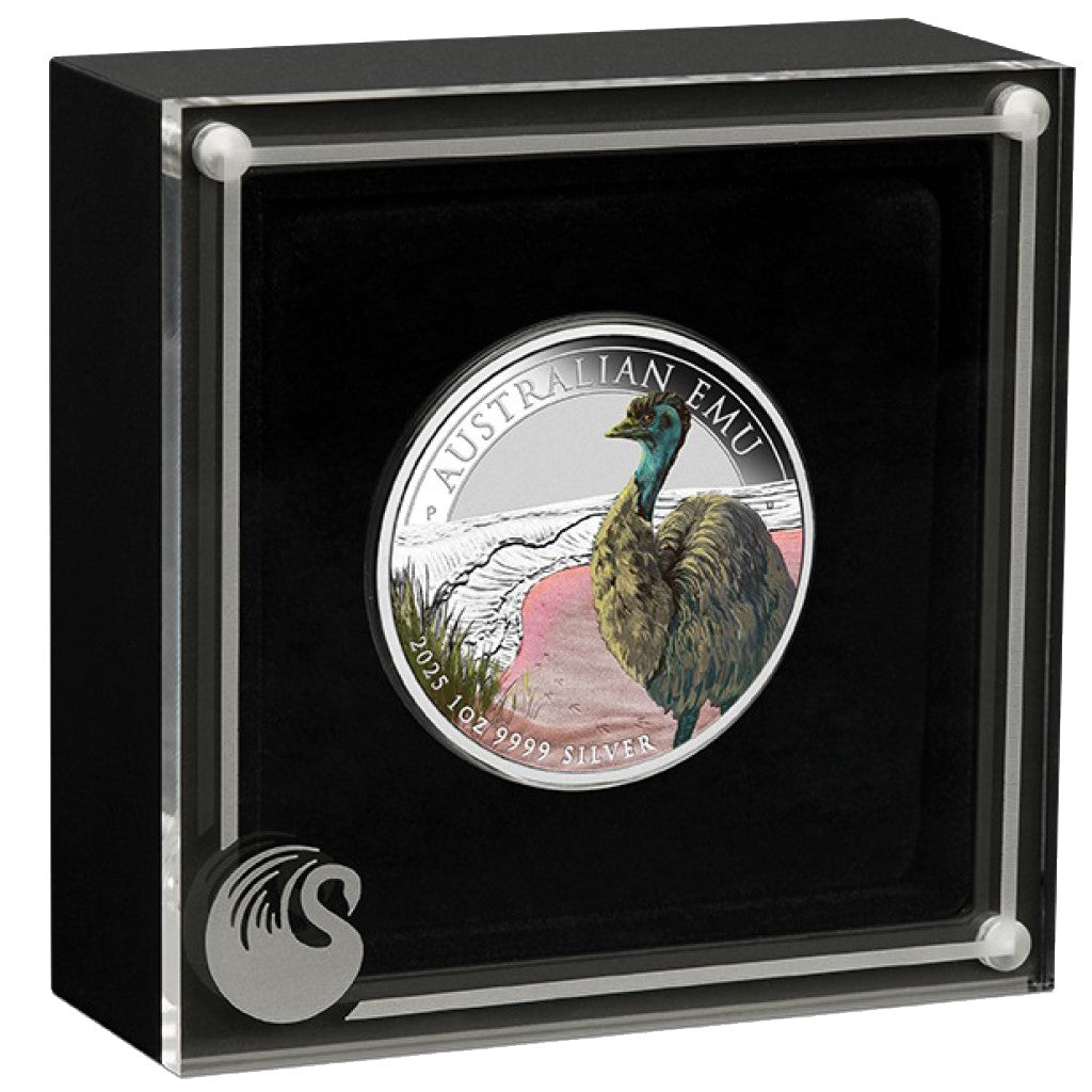 EMU 2025 Color Farbe 1 oz Silbermünze***