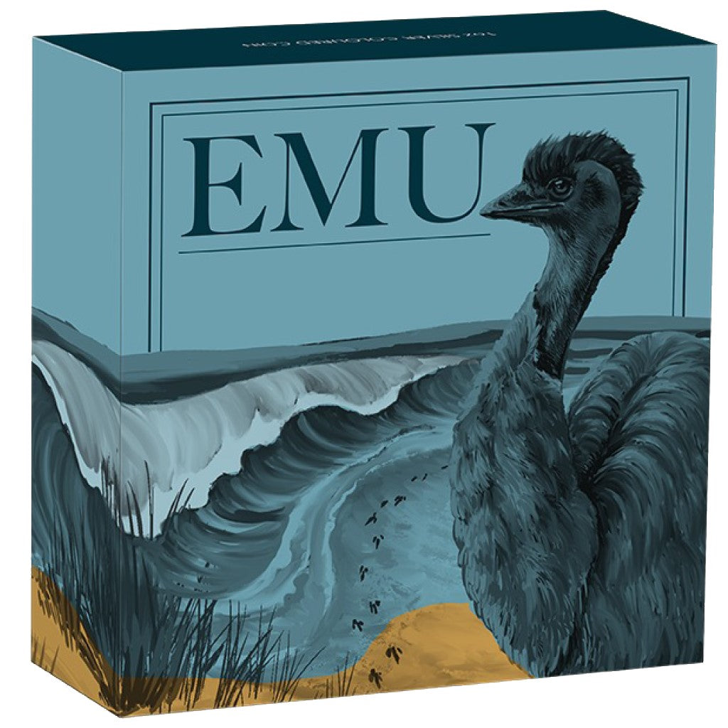 EMU 2025 Color Farbe 1 oz Silbermünze***