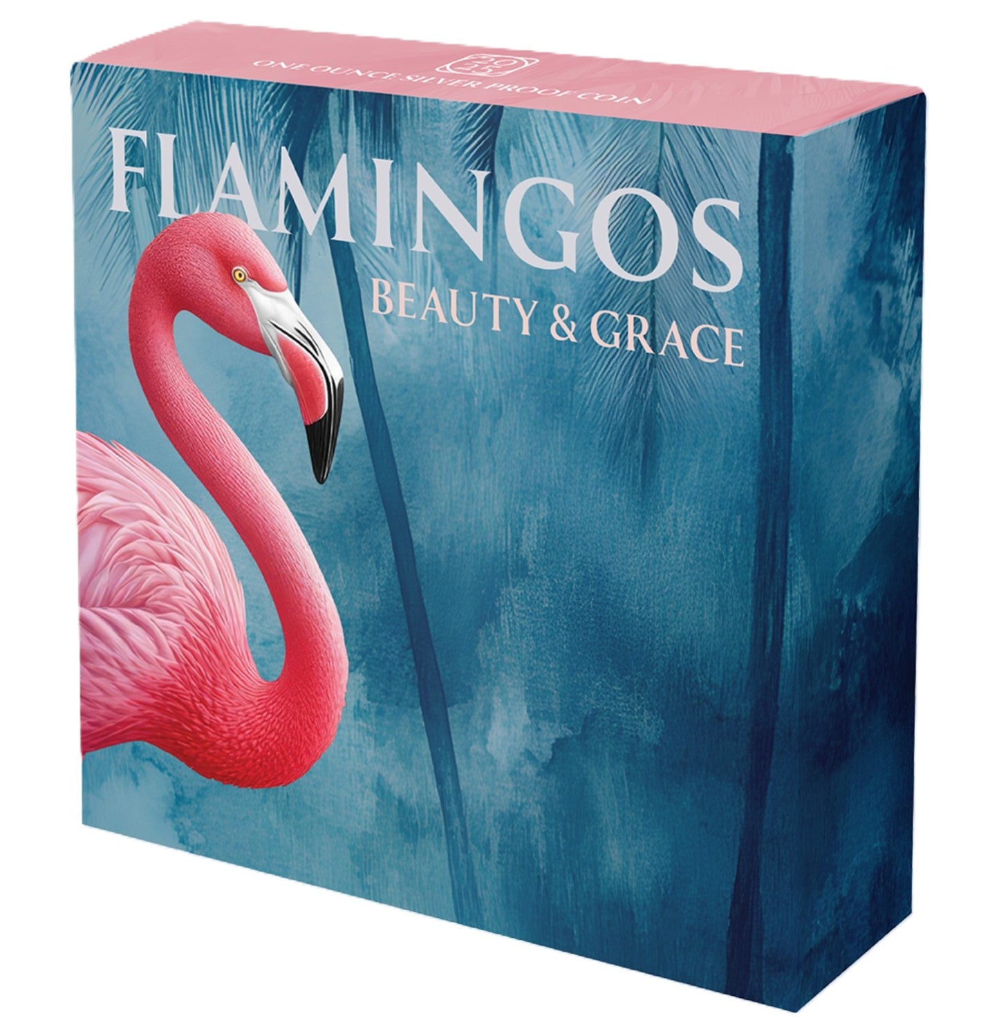 Flamingo - Rosegold - 2025 - 1 oz Silbermünze PP***