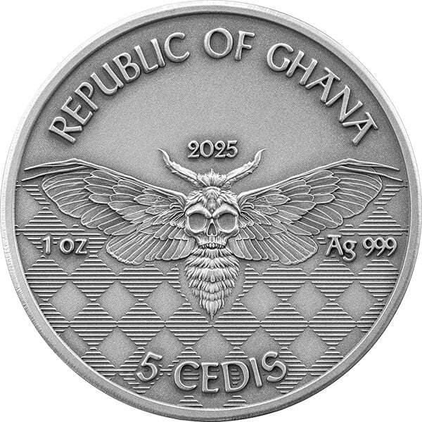 Mememto Mori - Miner - 2025 1 oz Silbermünze Color Proof***