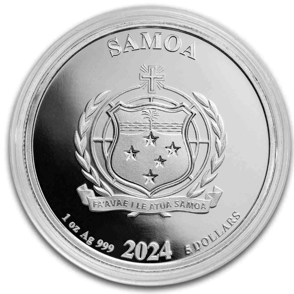 Monopoly™ - Mr. Monopoly™ -1 oz Silbermünze 2024*