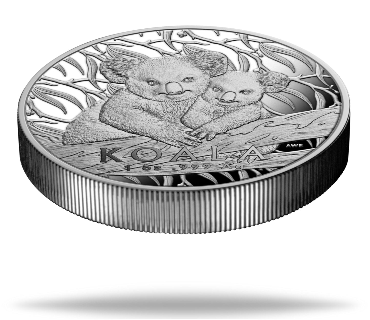 RAM Koala 2025 - 1 oz Silbermünze BU High Relief PP in Box***