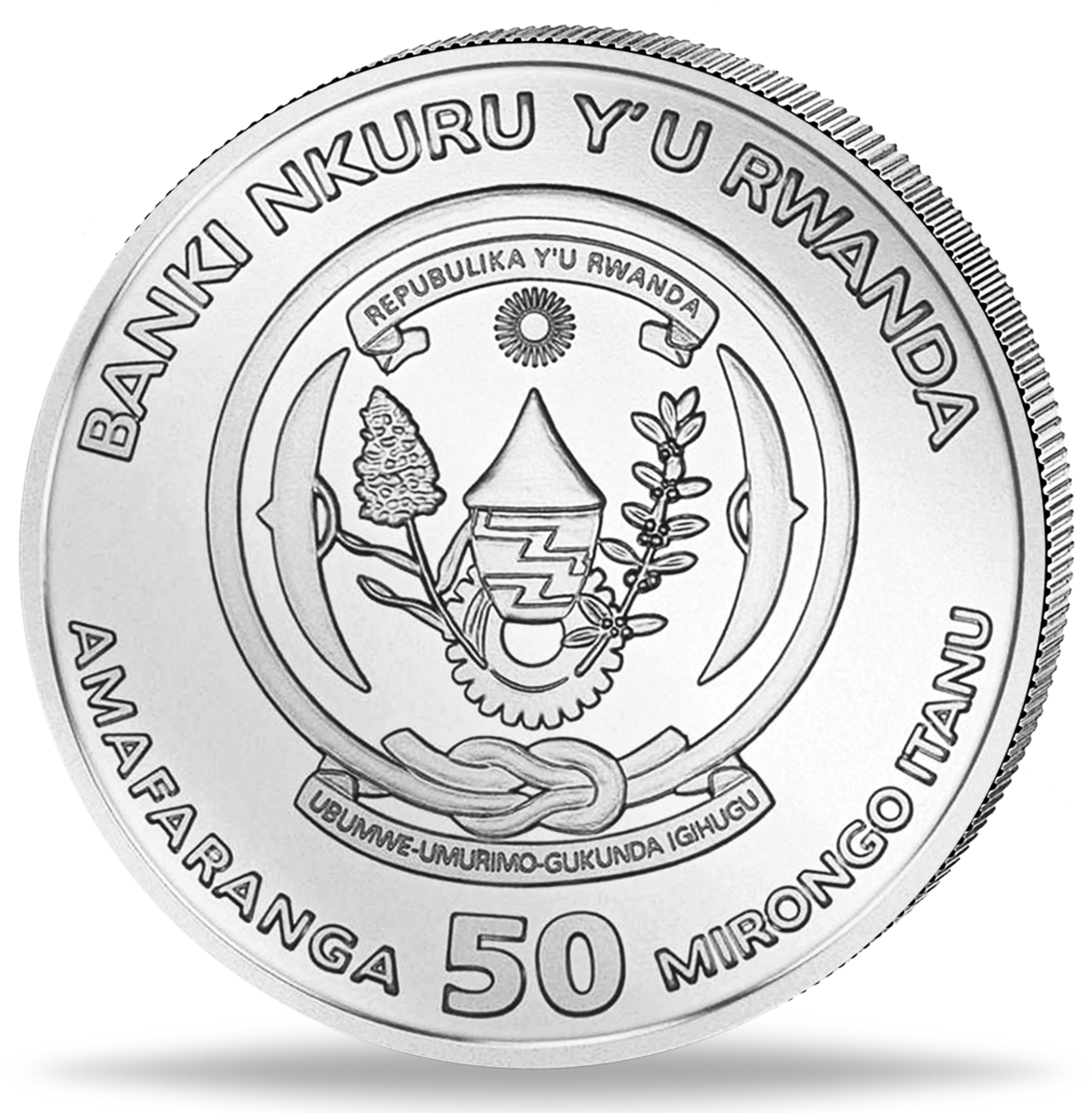 Ruanda Lunar Ounce - Jahr des Pferdes - 2026 - 1 oz Silbermünze BU