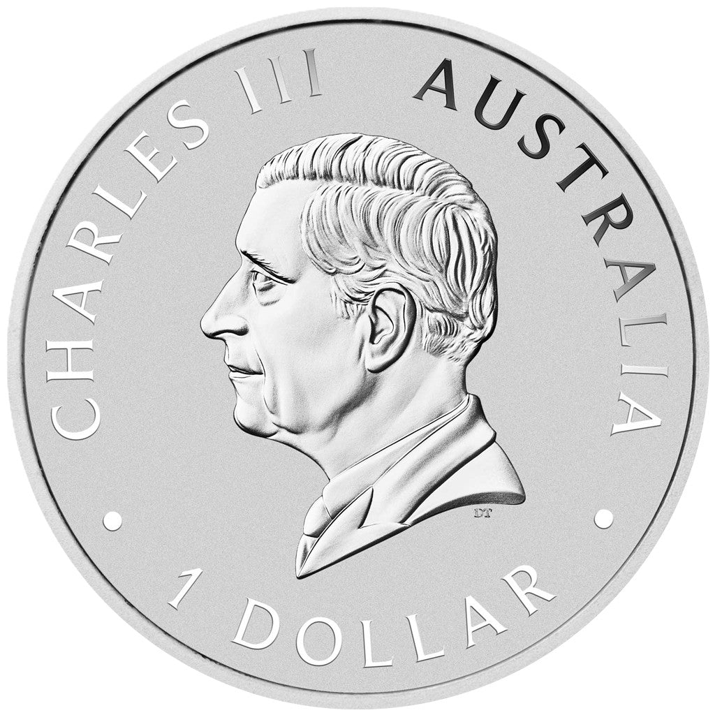 Schwan 2025 Perth Mint 1 oz Silbermünze BU