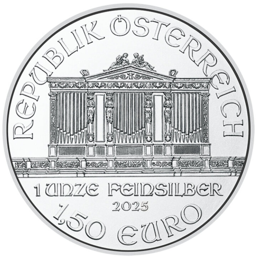 Wiener Philharmoniker 2025 1 oz Silbermünze