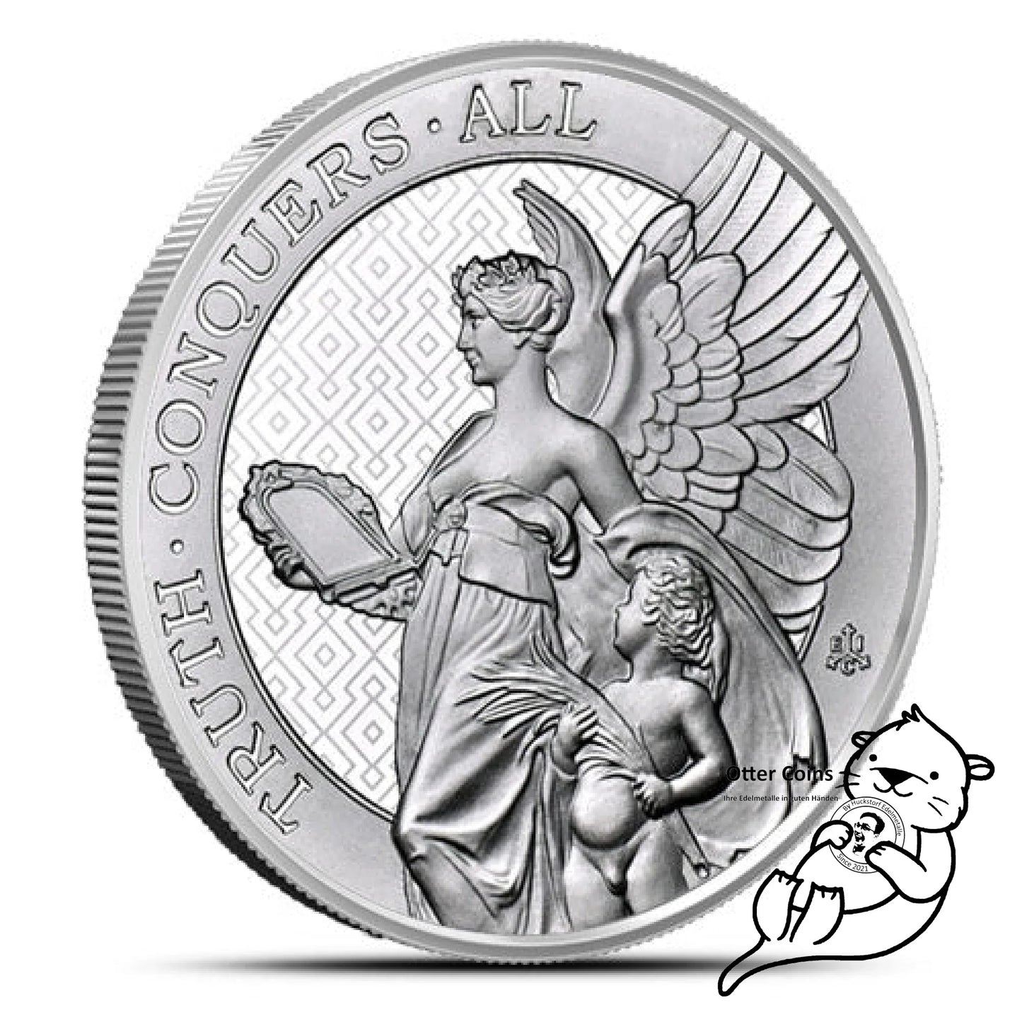 Queens Virtues Truth 1oz Silbermünze 2022*