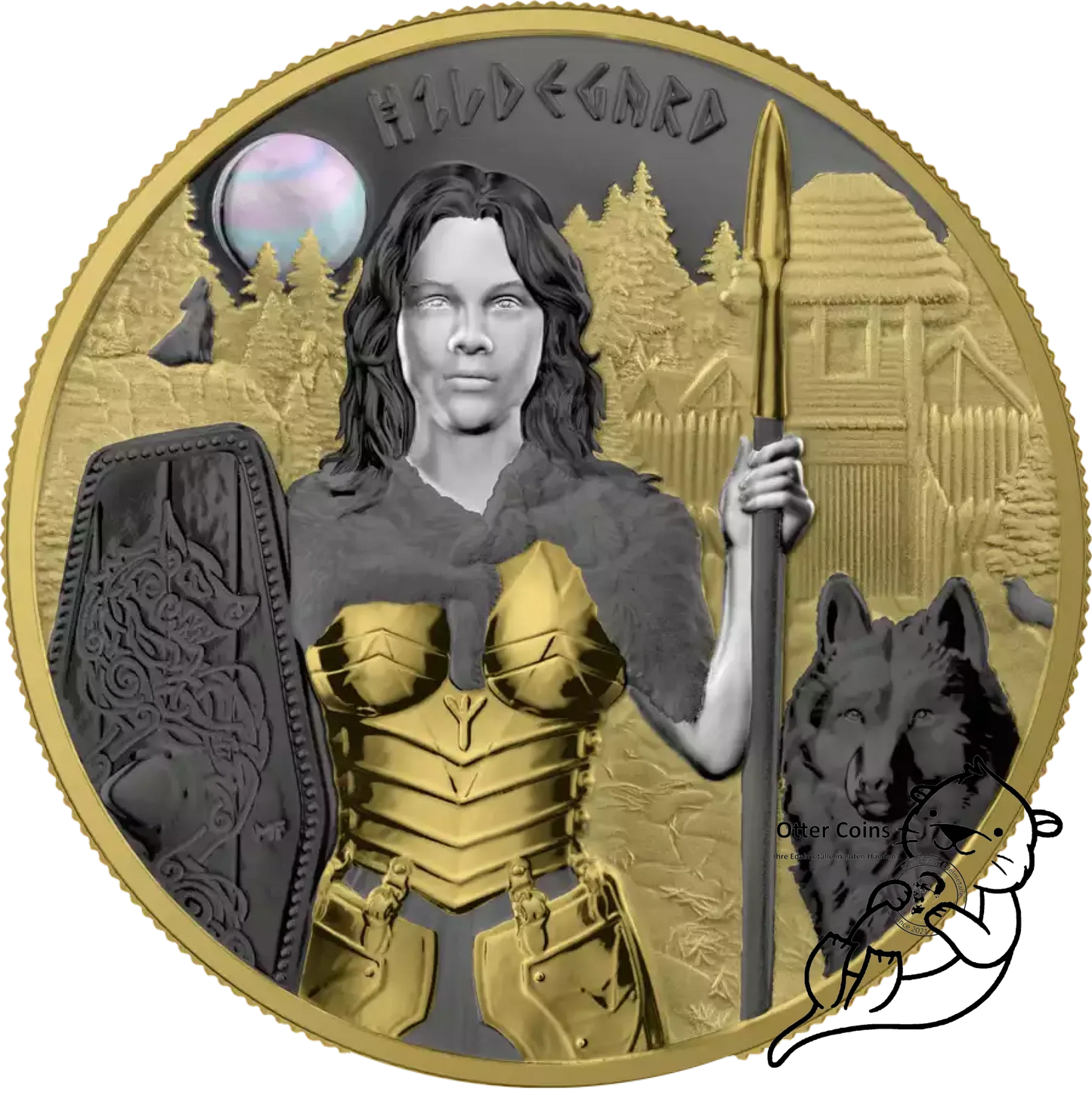 Hildegard 2022 1oz Silbermünze