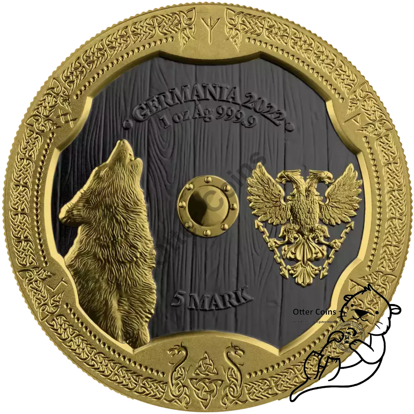 Hildegard 2022 1oz Silbermünze