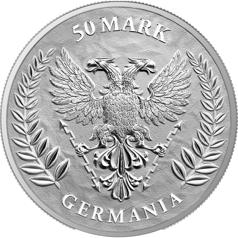 Germania Mint - Germania 2025 - 10 oz Silbermünze 50 Mark BU