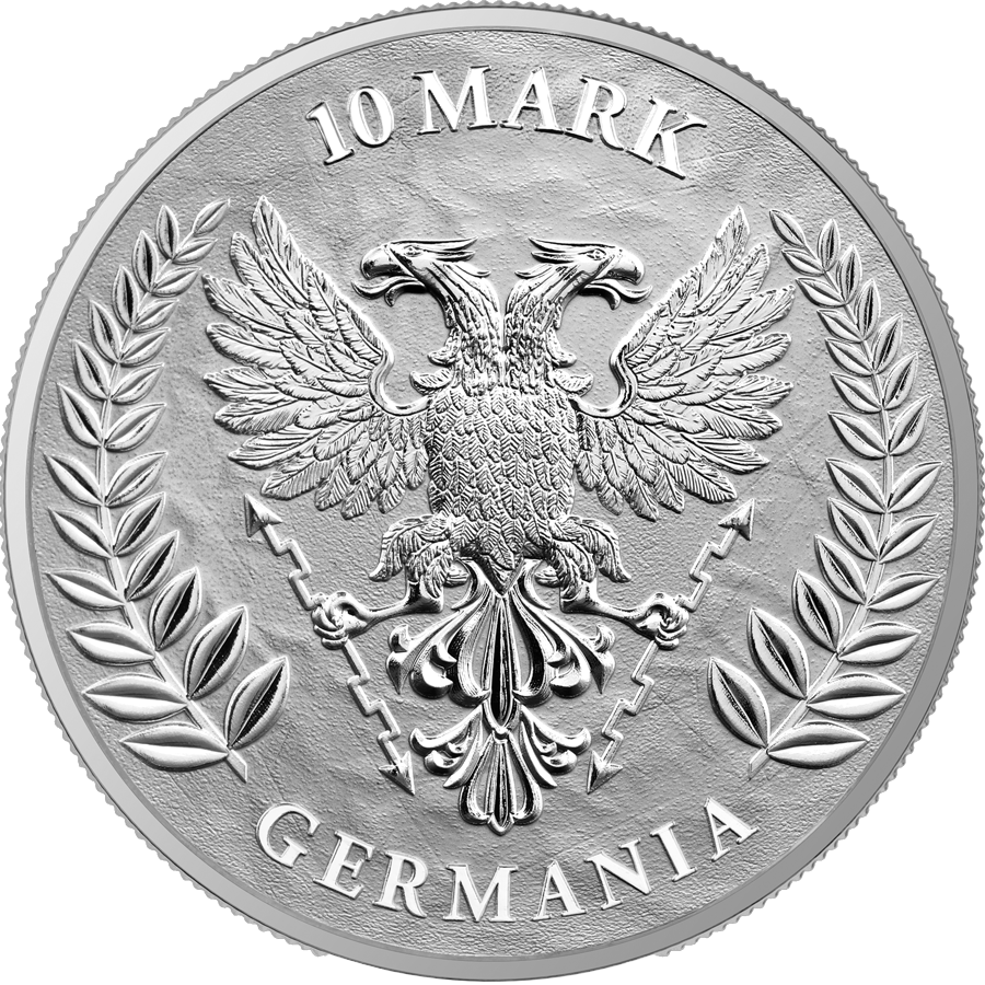 Germania Mint - Germania 2025 - 2 oz Silbermünze 10 Mark BU