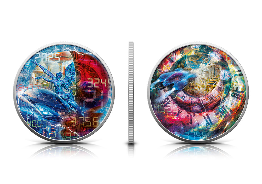 Mexico Libertad 2024 - Time Travel Zeitreise - Future Zukunft - 1 oz Silbermünze***