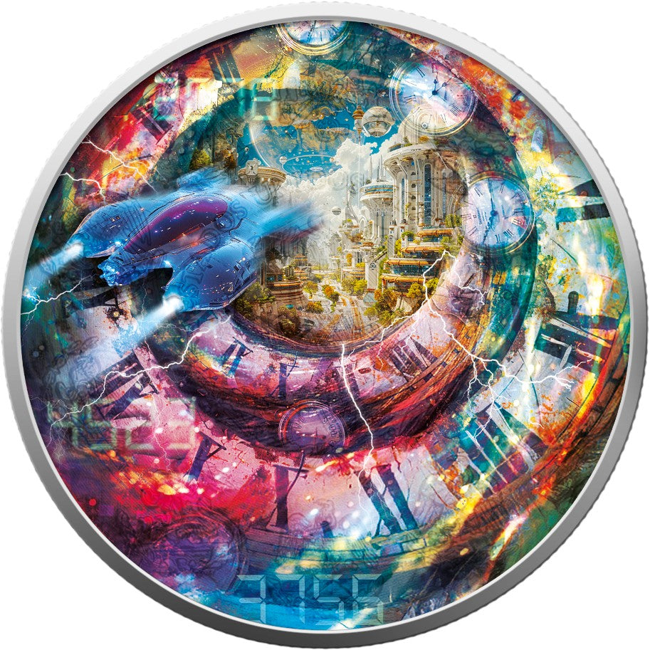 Mexico Libertad 2024 - Time Travel Zeitreise - Future Zukunft - 1 oz Silbermünze***