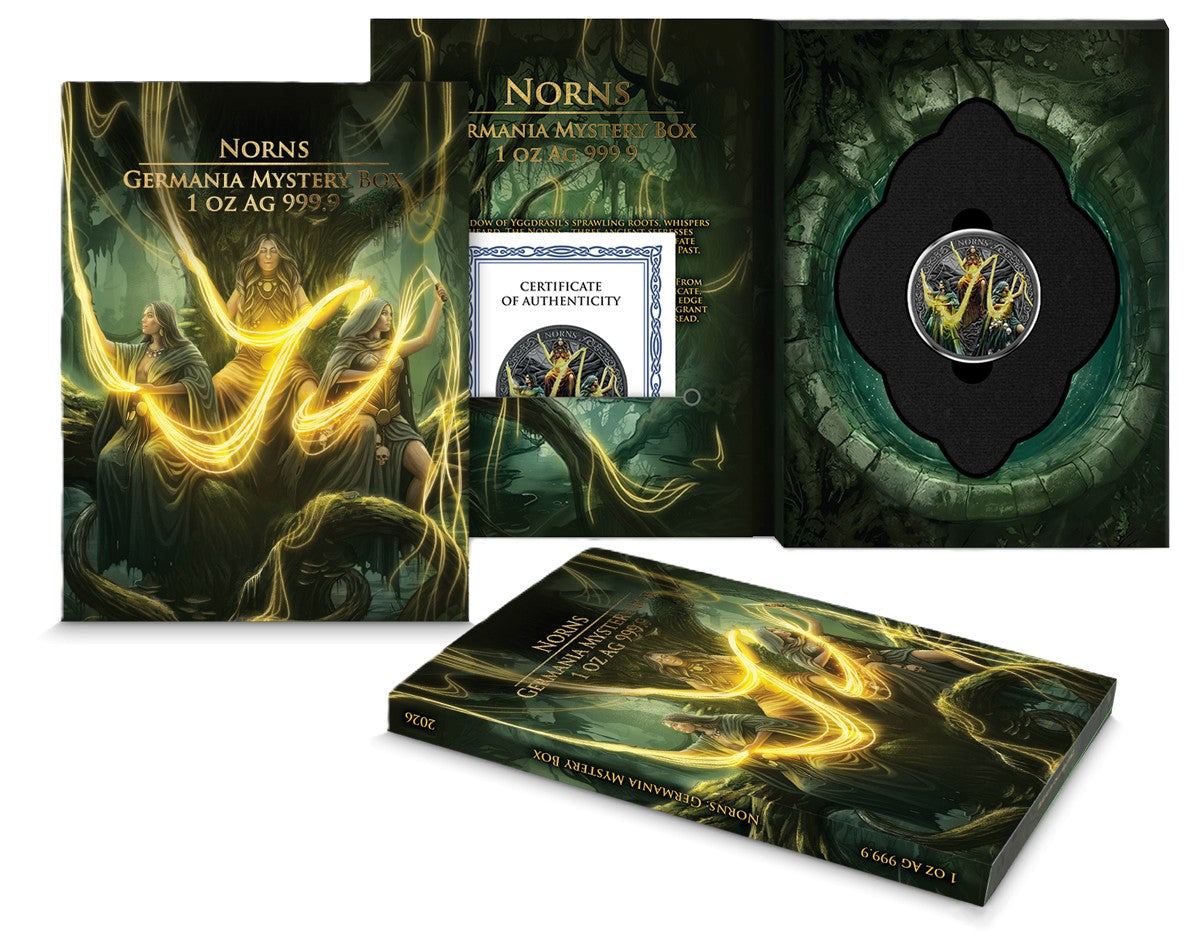 Germania Mint - Norns Mystery Box 2026 - 1 oz Silbermünze
