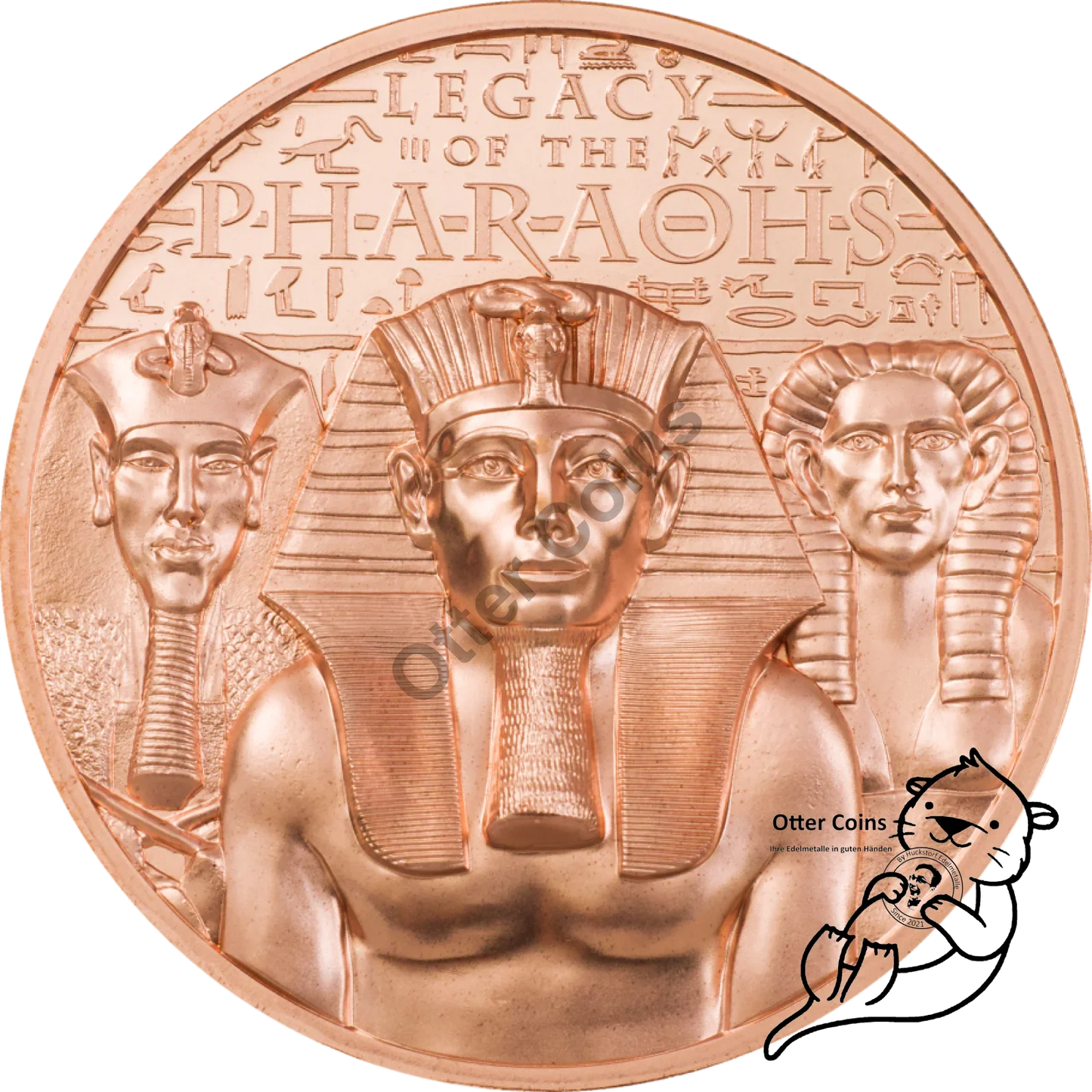 Legacy of the Pharaohs – Kupfermünze 50 gr