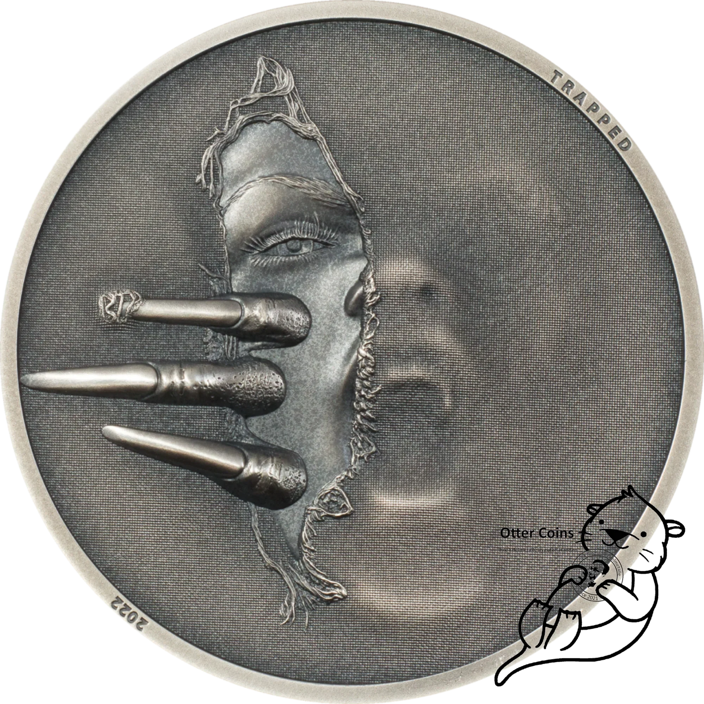 Untrapped 1 oz Silbermünze 2022*