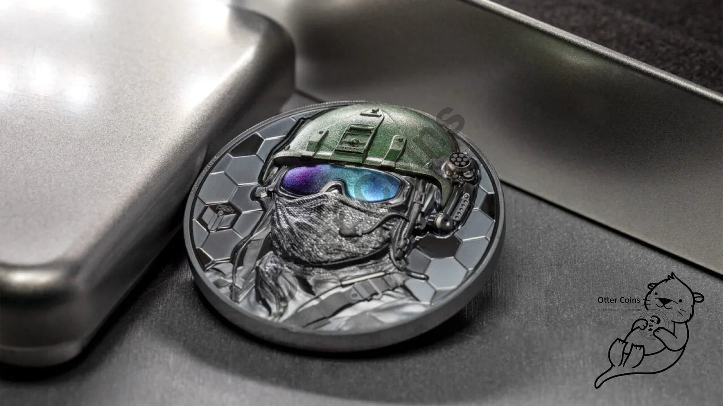 Special Forces – Real Heroes 3 oz Silbermünze 2022*