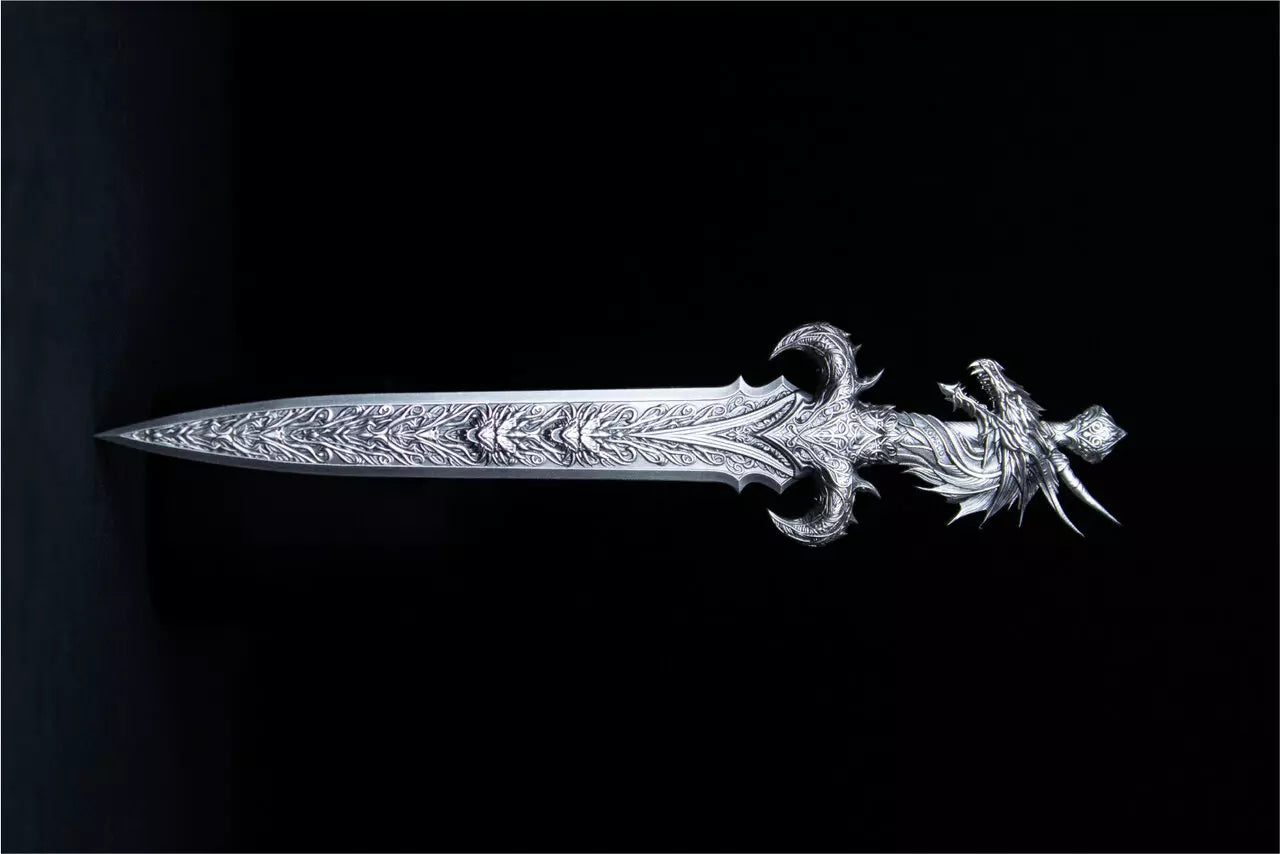 Schwert von Chiwoo Cheonwang 2,5 oz Silber 2025 High Relief - Antik Finish***