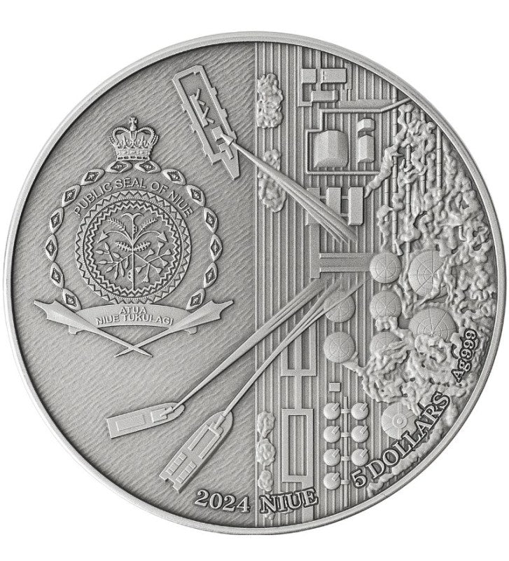 Human Tragedies - Fukushima 2024 - 2 oz Silbermünze***