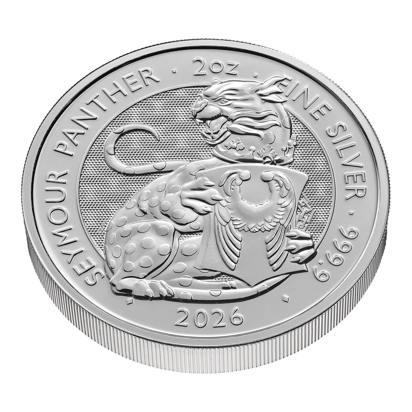 The Royal Tudor Beasts - (10.) Seymour Panther - 2026 - 2 oz Silbermünze BU