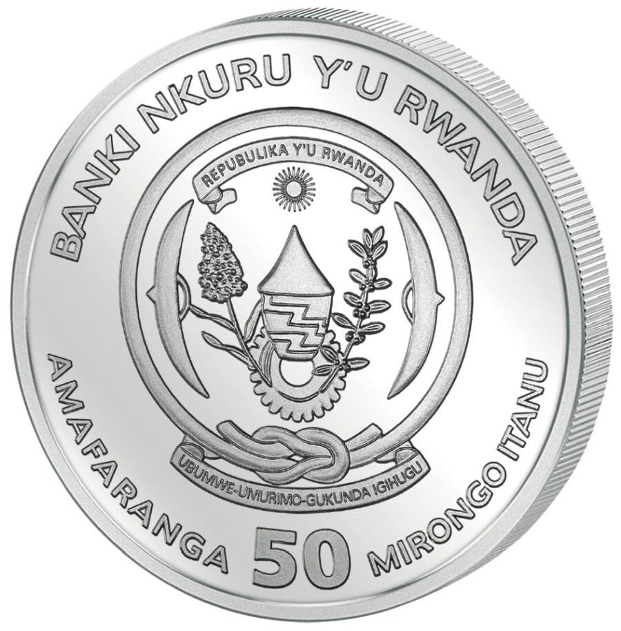Ruanda Nautical Ounce - Kruzenshtern 2026 - 1 oz Silbermünze BU