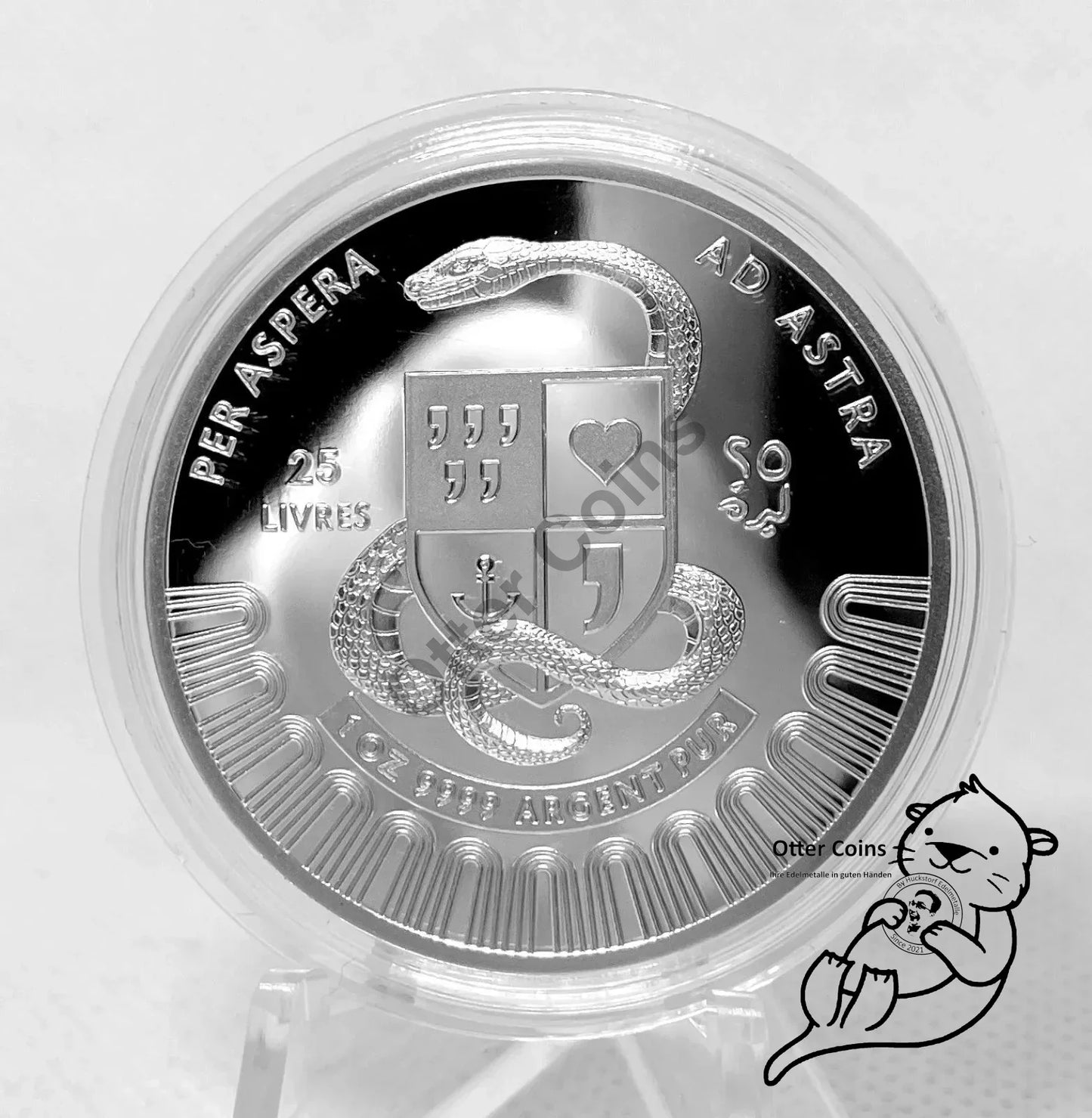 Liberty 2021 1 Oz Silbermünze High Relief PP