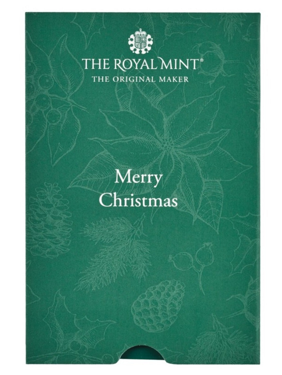 Goldbarren 5 Gramm The Royal Mint - Christmas Tree**