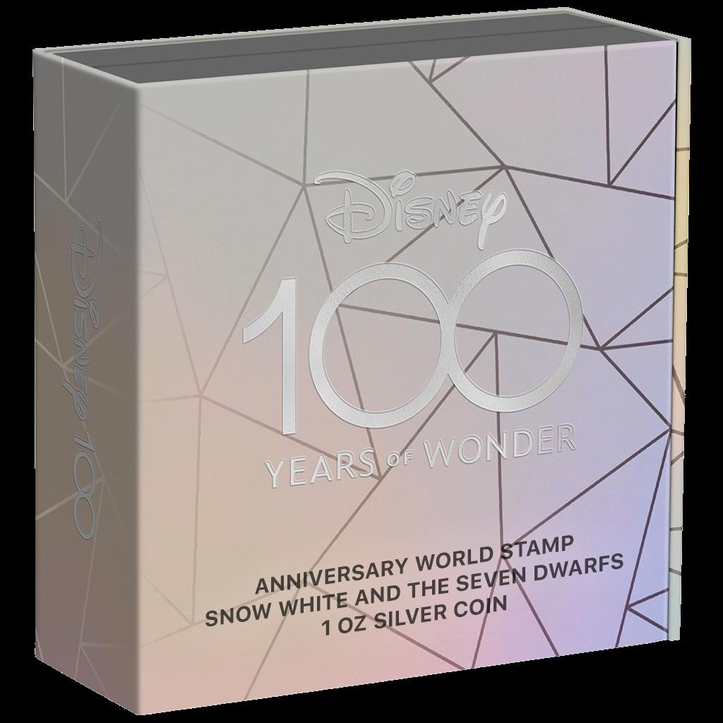 Silbermünze 1 oz - Schneewittchen & die 7 Zwerge™ - Disney™ 100 Years of Wonder 2023*