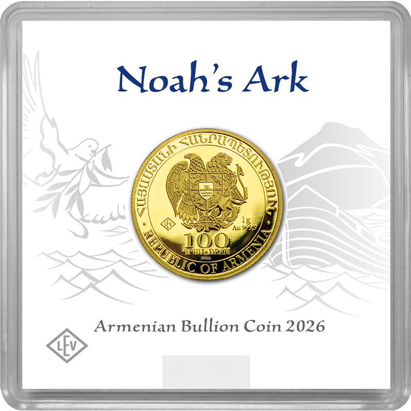 Arche Noah 1 Gramm 2026 Goldmünze **