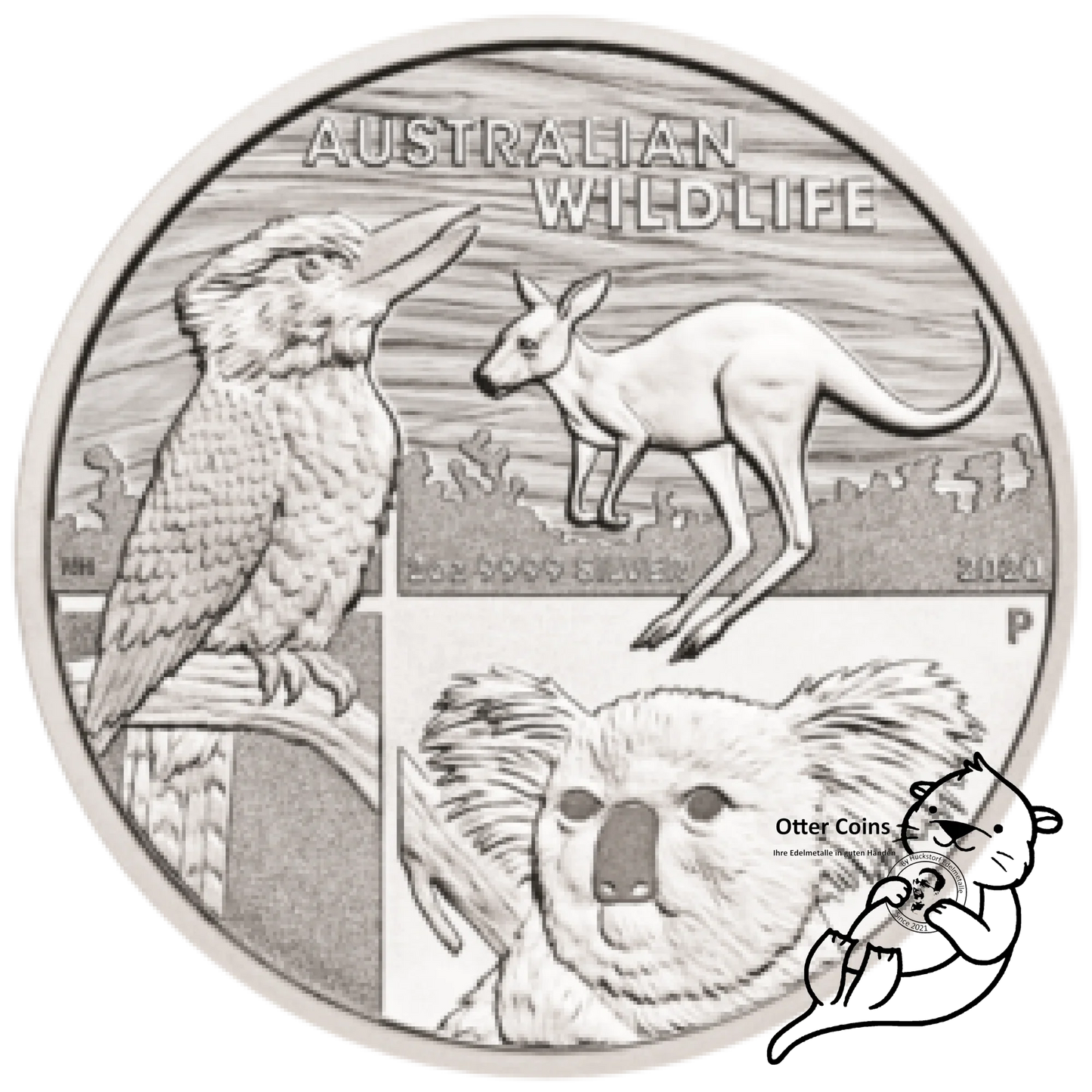 Australian Wildlife Silber 2 oz 2020*