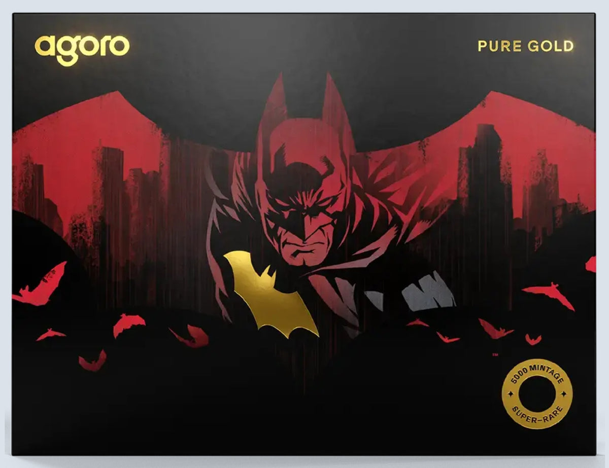DC Comics™ - Batman™ Emblem 2026 0,1 g Gramm Goldmünze Polierte Platte**