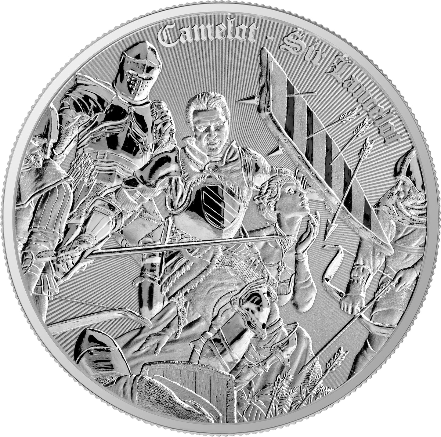 Camelot - (2). Sir Lancelot 2024 - 1 oz Silbermünze