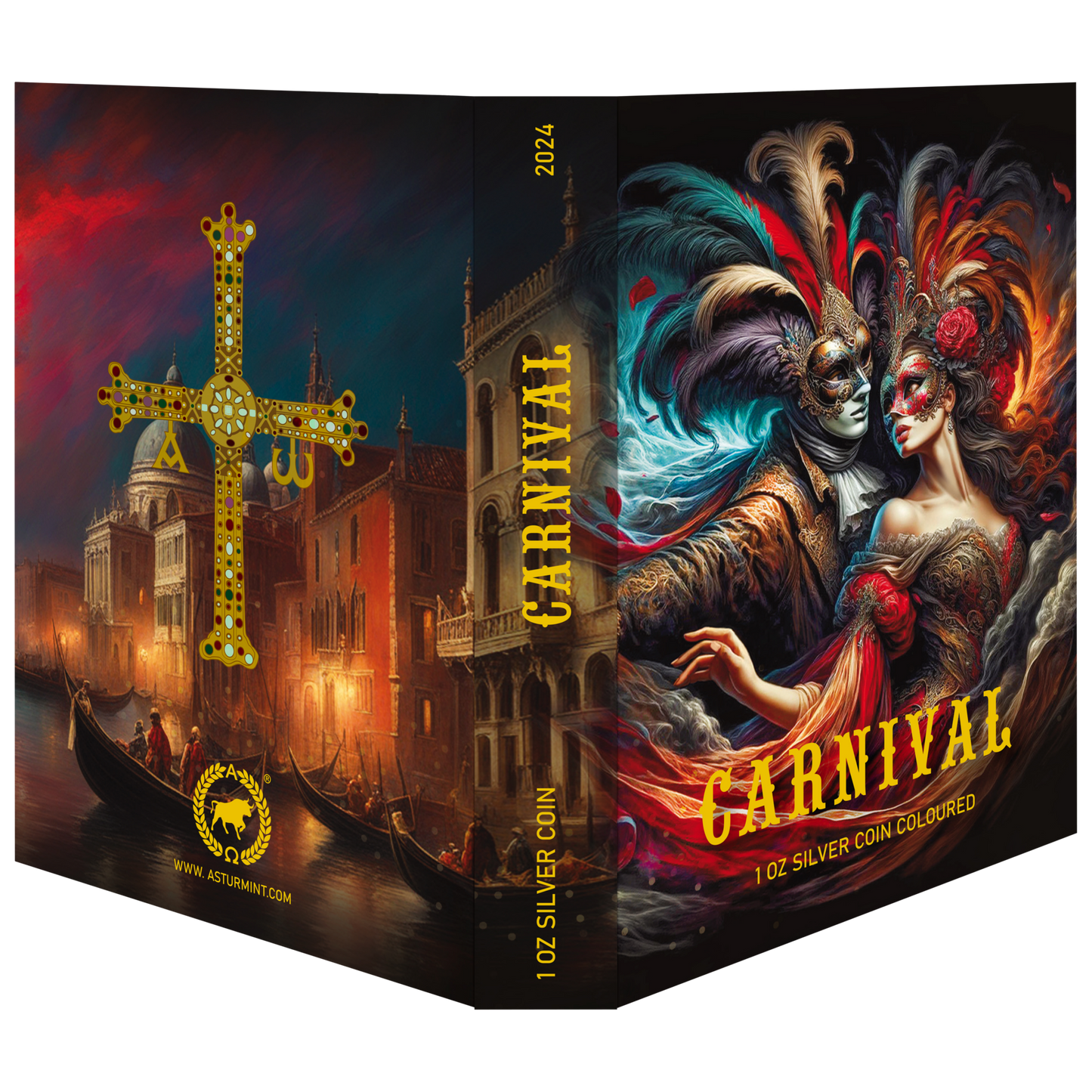 Carnival 2024 1 oz Silbermünze