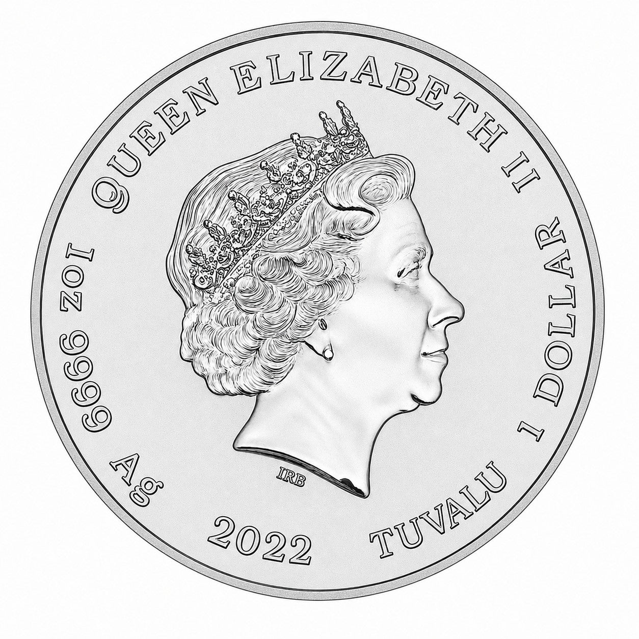 Tuvalu Ottifant Funnyfant 2022 - Risus Optima Medicina 1 oz Silbermünze BU*
