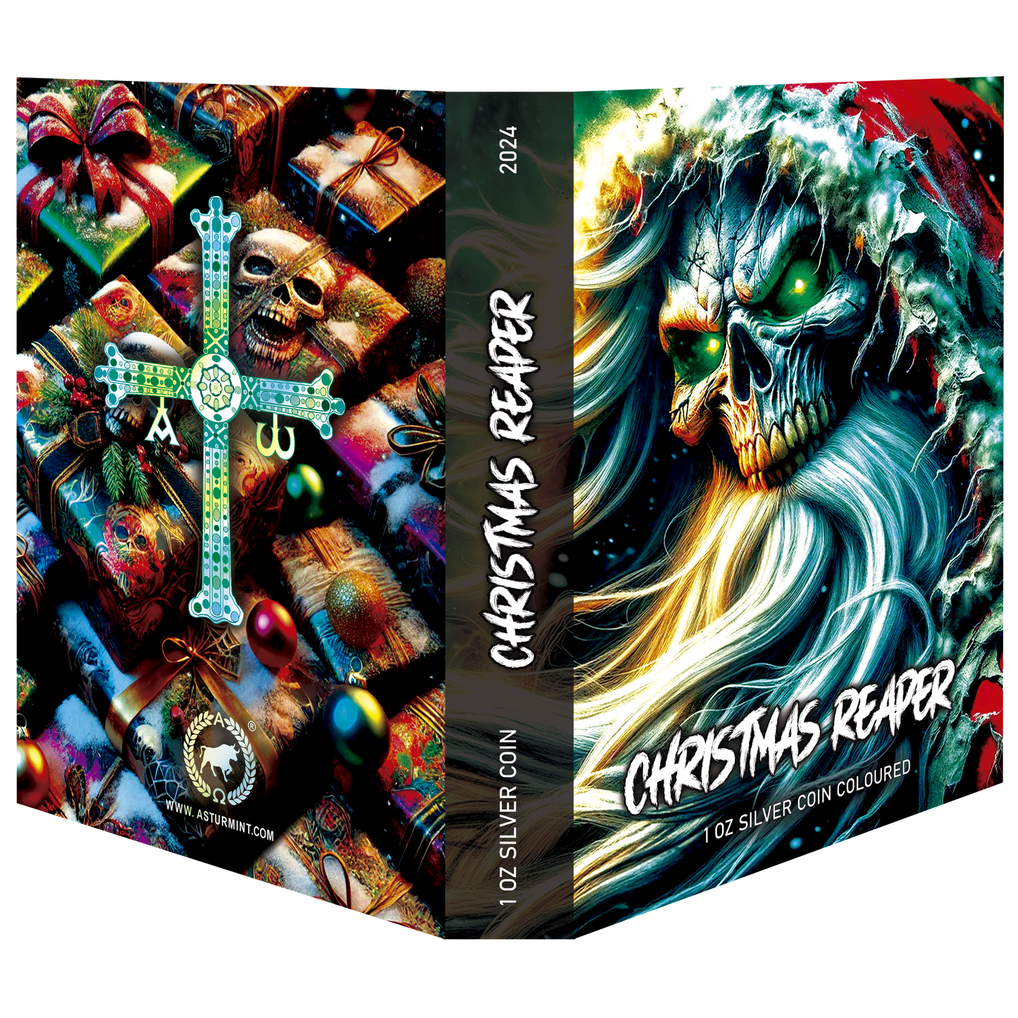ASE Christmas Reaper 2024 1 oz Silbermünze***